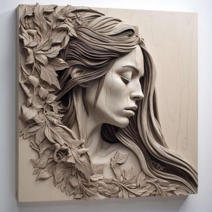 نموذج ثلاثي الأبعاد لآلة CNC 3D Art 